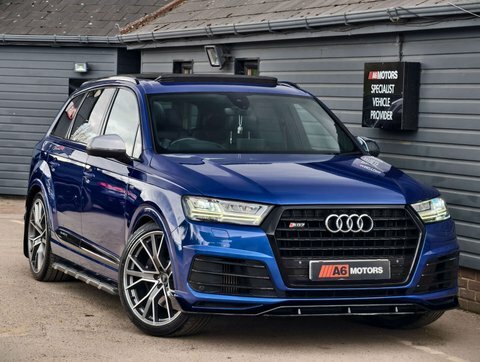 Audi SQ7 4.0 Sq7 Tdi FH17WWF Blue #6