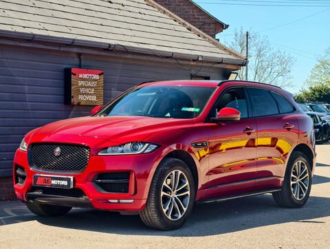 Jaguar F-Pace 2.0 F-pace R-sport RY66MMJ Red #6