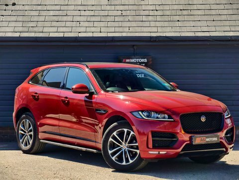 Jaguar F-Pace 2.0 F-pace R-sport Red