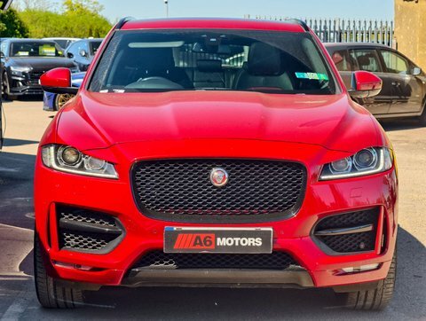 Jaguar F-Pace 2.0 F-pace R-sport RY66MMJ Red #5