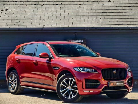 Jaguar F-Pace 2.0 F-pace R-sport RY66MMJ Red #2