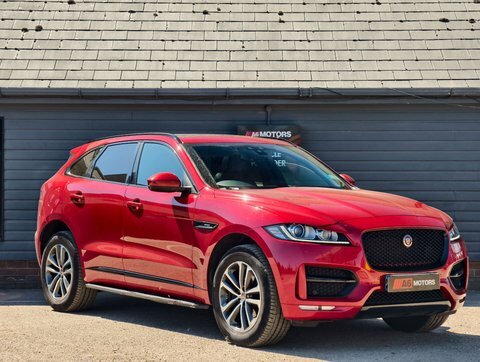 Jaguar F-Pace 2.0 F-pace R-sport RY66MMJ Red #3