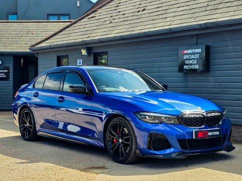 BMW 3 Series 3.0 M340d Xdrive N70SLY Blue #5