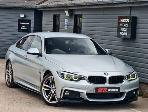 BMW 4 Series Gran Coupe 3.0 440I Gran KT67WKD Silver #6