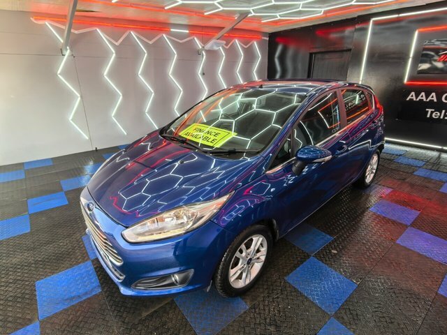 Ford Fiesta 1.25 Zetec Hatchback Euro 6 82 BP65YGW Blue #6