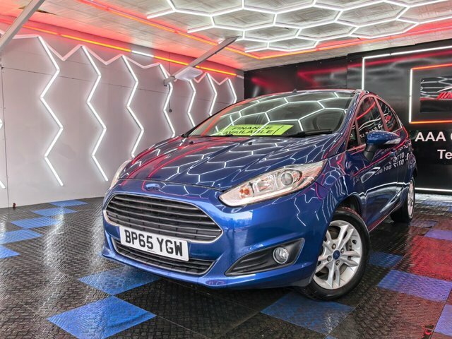 Ford Fiesta 1.25 Zetec Hatchback Euro 6 82 BP65YGW Blue #2