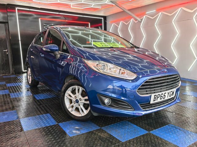 Ford Fiesta 1.25 Zetec Hatchback Euro 6 82 Blue