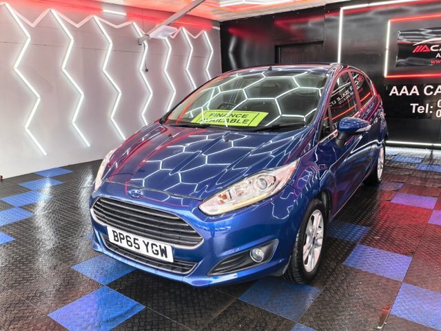 Ford Fiesta 1.25 Zetec Hatchback Euro 6 82 BP65YGW Blue #5