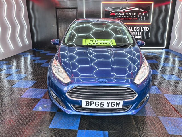 Ford Fiesta 1.25 Zetec Hatchback Euro 6 82 BP65YGW Blue #4
