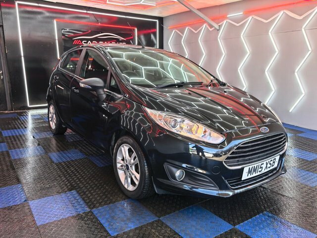 Ford Fiesta 1.25 Zetec Hatchback Euro 6 82 MM15XSB Black #3