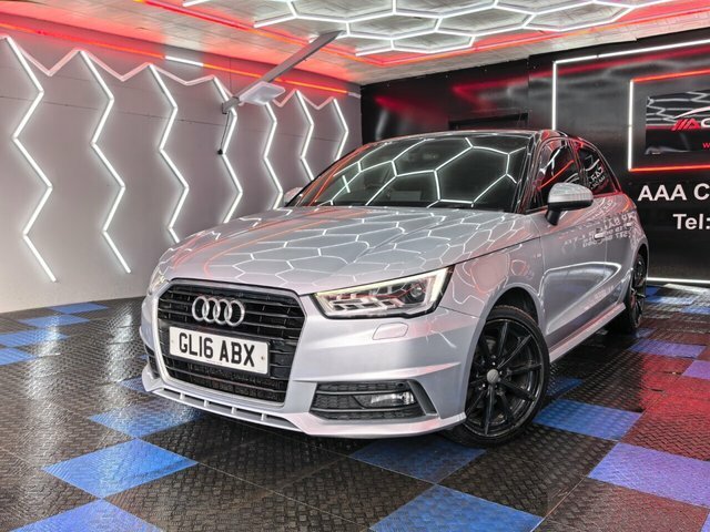 Audi A1 1.6 Tdi S Line Sportback Euro 6 GL16ABX Silver #2