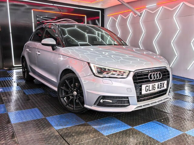 Audi A1 1.6 Tdi S Line Sportback Euro 6 Silver