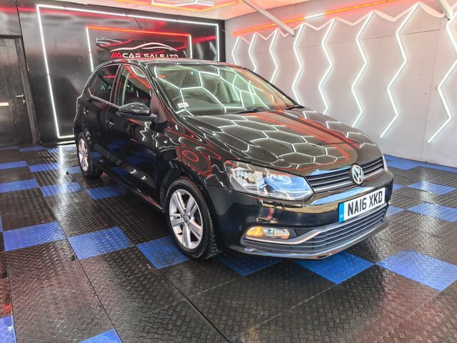 Volkswagen Polo 1.2 Tsi Bluemotion Tech Match Hatchback NA16XKD Black #3