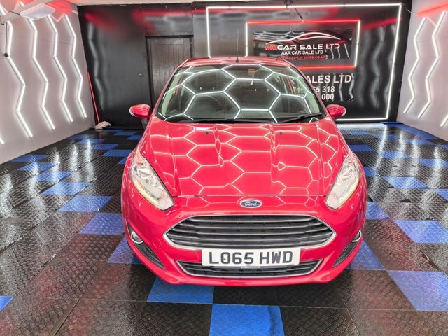 Ford Fiesta 1.25 Zetec Hatchback Euro 6 82 LO65HWD Red #4