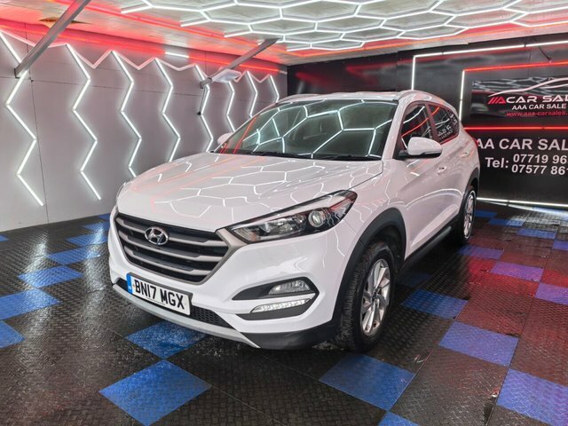 Hyundai Tucson 1.6 Gdi Blue Drive Se Suv Euro 6 BN17MGX White #5