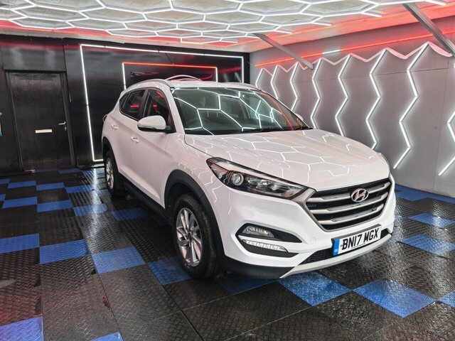 Hyundai Tucson 1.6 Gdi Blue Drive Se Suv Euro 6 BN17MGX White #3