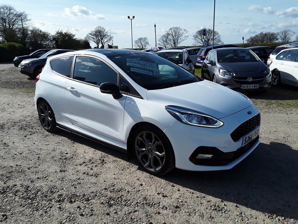 Ford Fiesta Hatchback 1.0 T Ecoboost St-line 2019 White