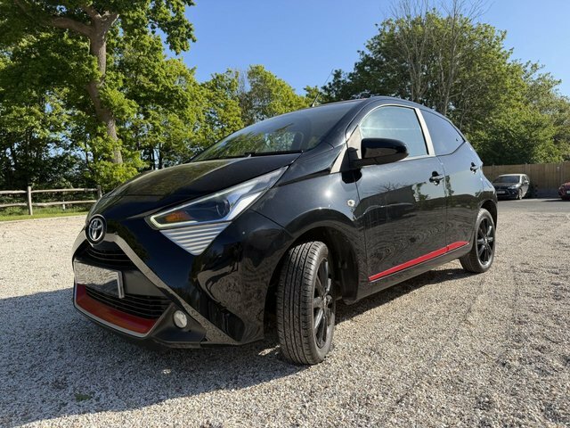 Toyota Aygo 1.0 Vvt-i X-press Hatchback Euro GY68VYA Black #3