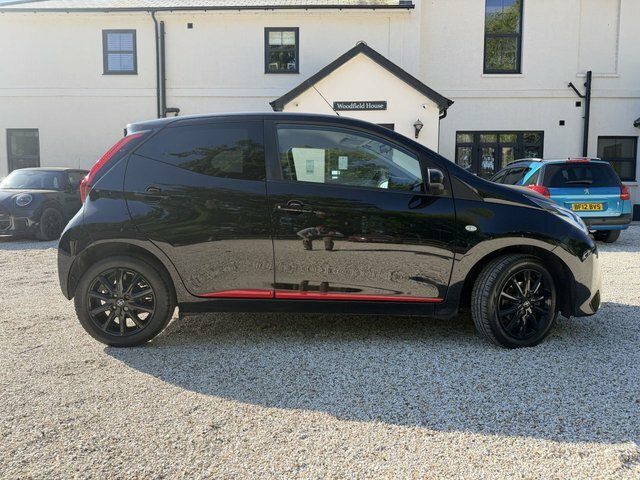 Toyota Aygo 1.0 Vvt-i X-press Hatchback Euro GY68VYA Black #4