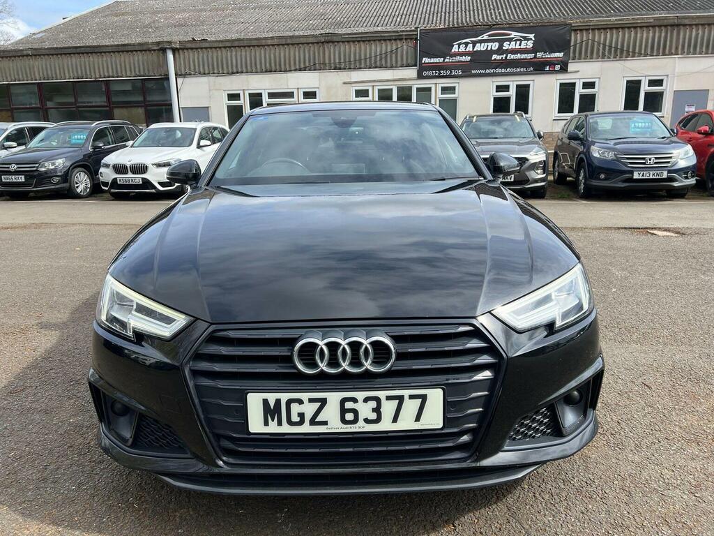 Audi A4 Saloon 2.0 Tfsi 40 Black Edition S Tronic Euro 6 MGZ6377 Black #2