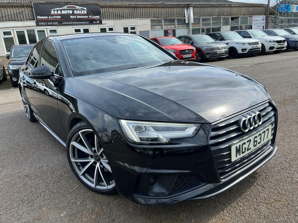 Audi A4 Saloon 2.0 Tfsi 40 Black Edition S Tronic Euro 6 Black