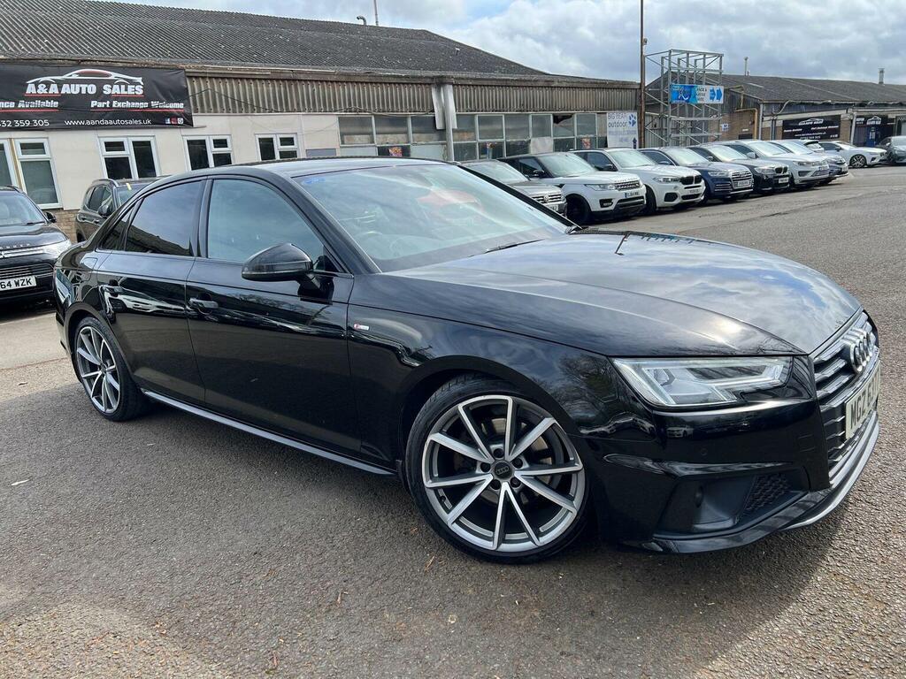 Audi A4 Saloon 2.0 Tfsi 40 Black Edition S Tronic Euro 6 MGZ6377 Black #4