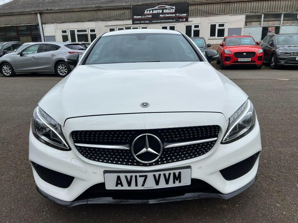 Mercedes-Benz C Class Coupe 2.0 C200 Amg Line G-tronic Euro 6 Ss AV17VVM White #2