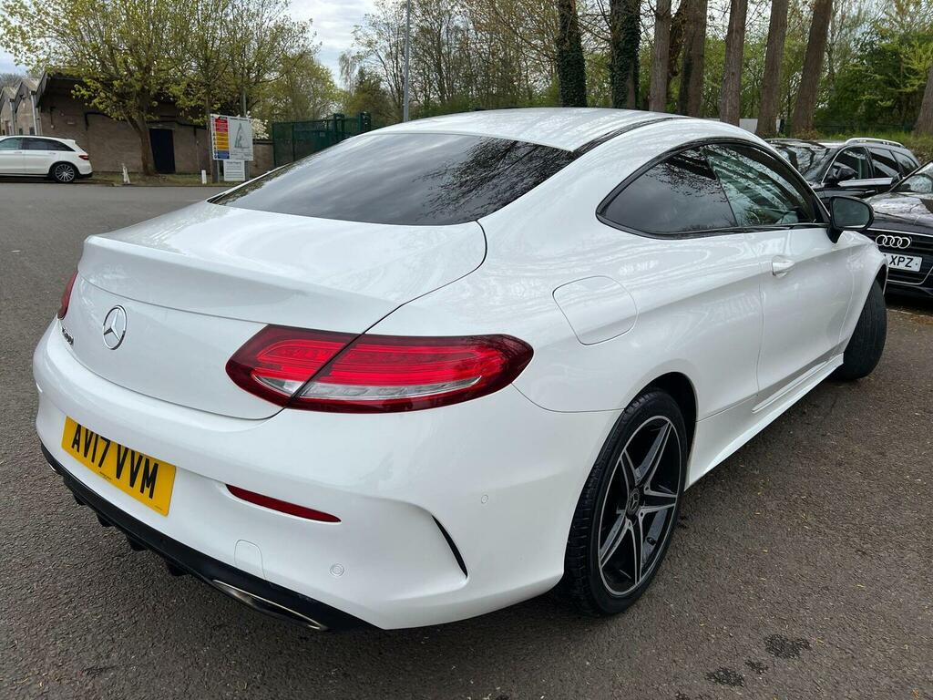 Mercedes-Benz C Class Coupe 2.0 C200 Amg Line G-tronic Euro 6 Ss AV17VVM White #5