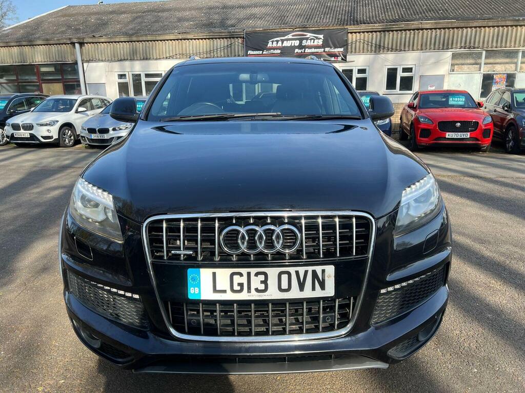 Audi Q7 Suv 3.0 Tdi V6 S Line Plus Tiptronic Quattro Euro LG13OVN Black #2