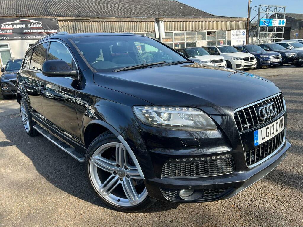 Audi Q7 Suv 3.0 Tdi V6 S Line Plus Tiptronic Quattro Euro LG13OVN Black #3