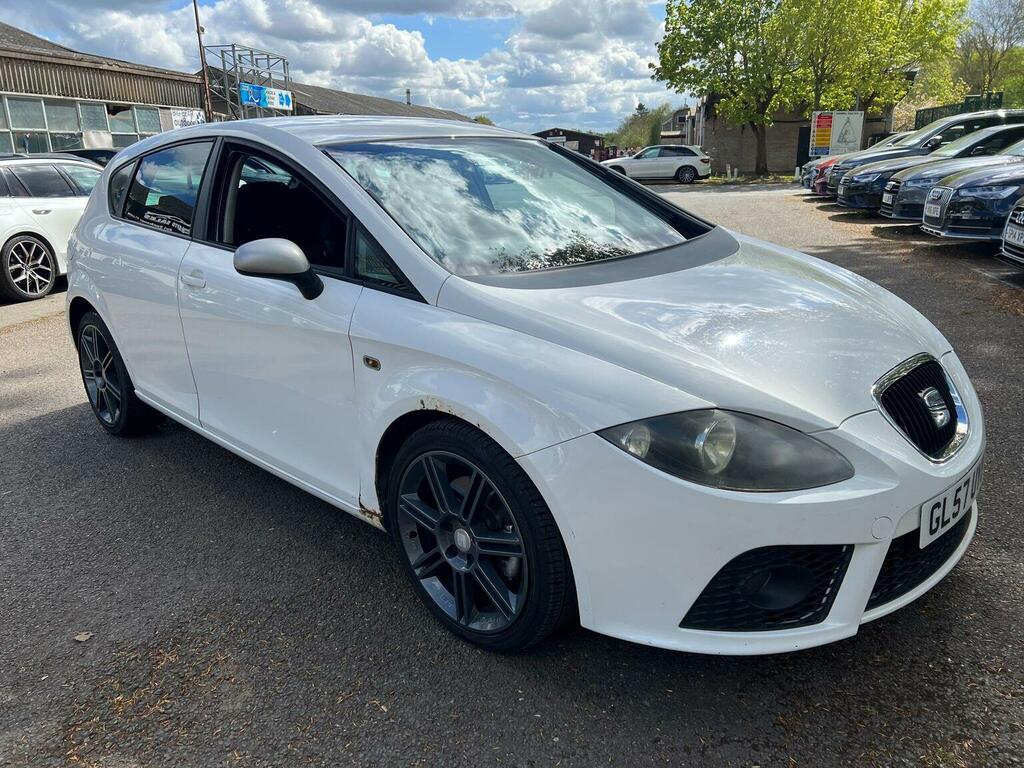Seat Leon Hatchback 2.0 Tdi Fr Euro 4 200857 White