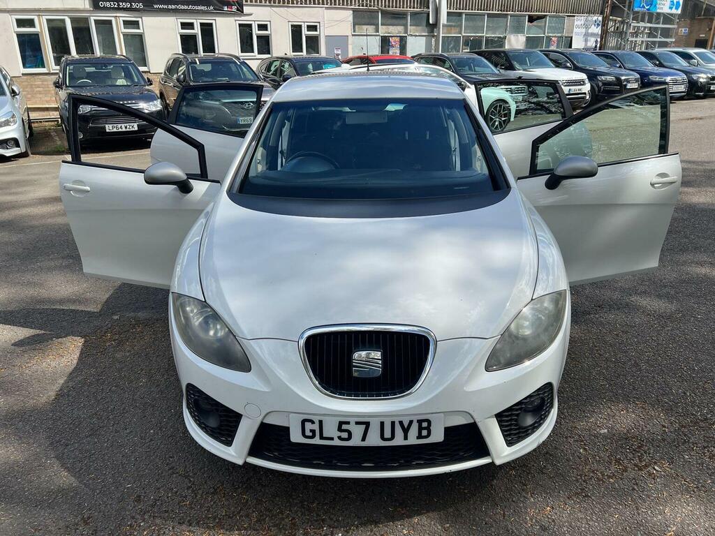Seat Leon Hatchback 2.0 Tdi Fr Euro 4 200857 White #5
