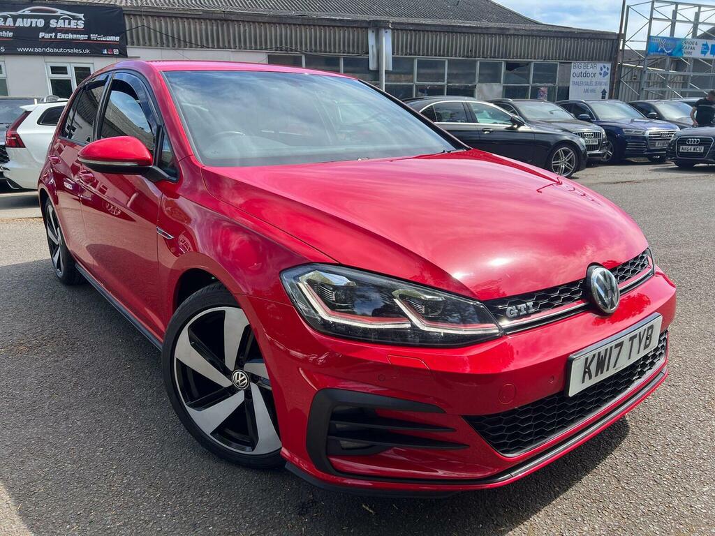 Volkswagen Golf Hatchback 2.0 Tsi Bluemotion Tech Gti Euro 6 Ss Red