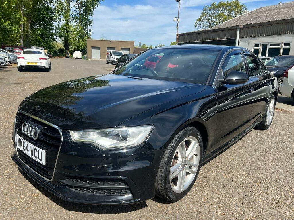 Audi A6 Saloon Saloon 2.0 Tdi Ultra S Line S Tronic Euro 6 Ss MW64WCU Black #3