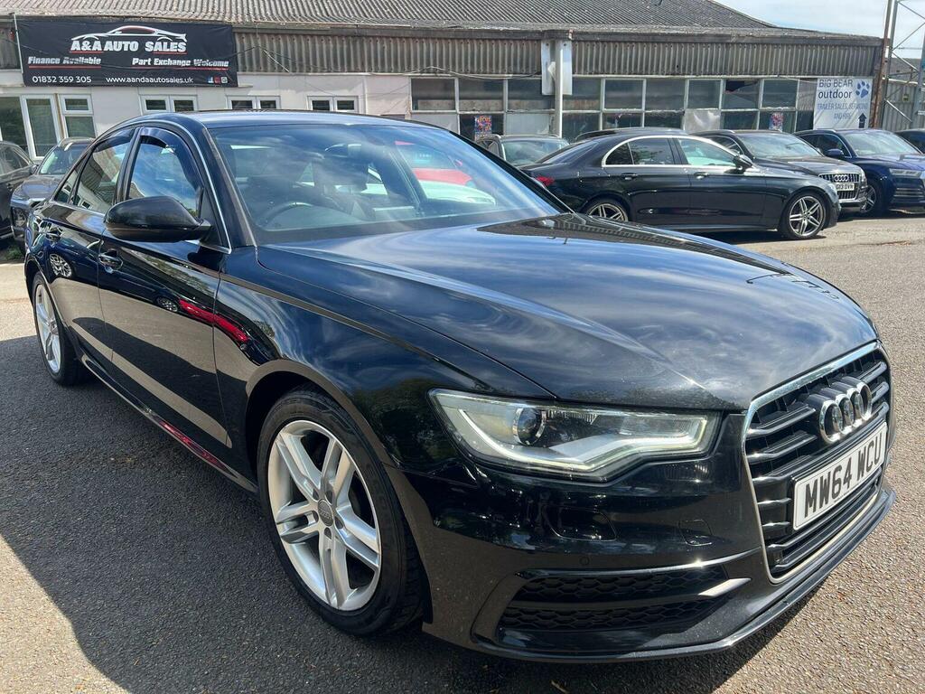 Audi A6 Saloon Saloon 2.0 Tdi Ultra S Line S Tronic Euro 6 Ss MW64WCU Black #5