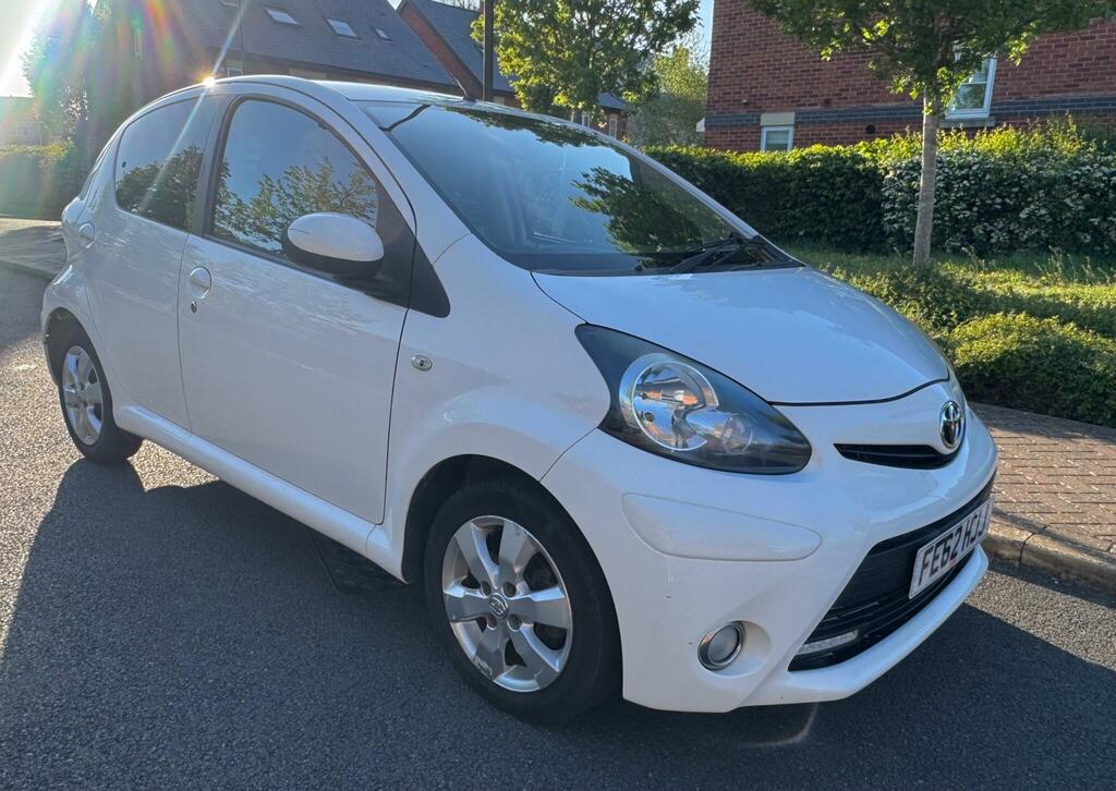 Toyota Aygo 1.0 Vvt-i Fire Euro 5 FE62HJJ White #6