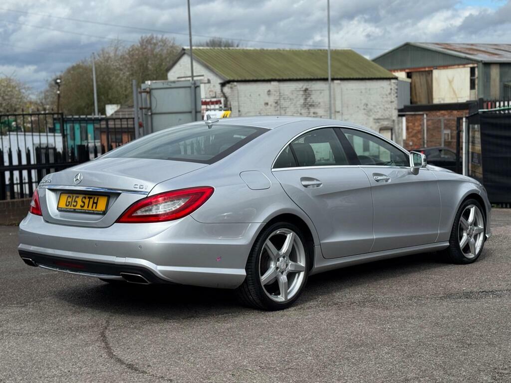 Mercedes-Benz CLS 2.1 Cls250 Cdi Blueefficiency Amg Sport Coupe G-tr Silver #6