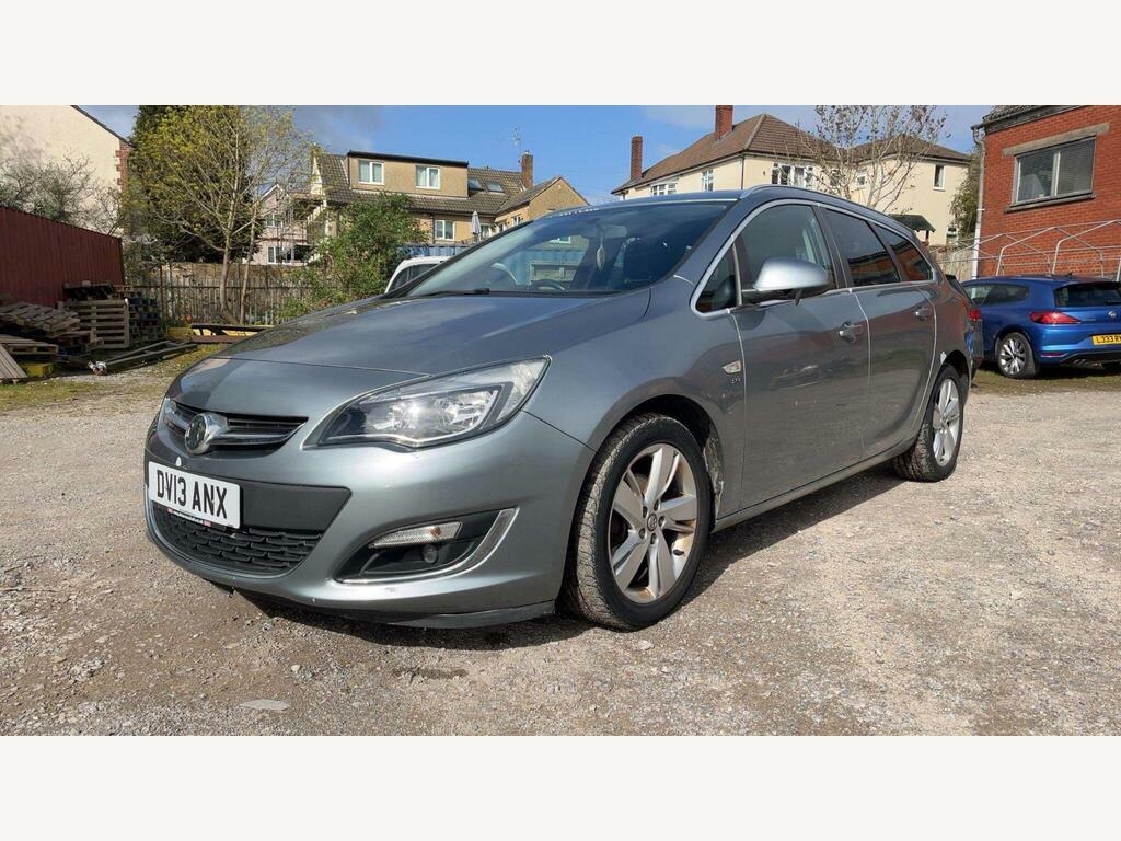 Vauxhall Astra 1.6 16V Sri Sports Tourer Euro 5 DV13ANX Silver #4