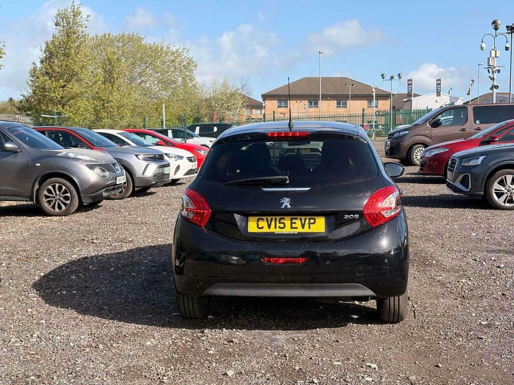 Peugeot 208 1.2 Vti Puretech Style Euro 6 CV15EVP Black #3
