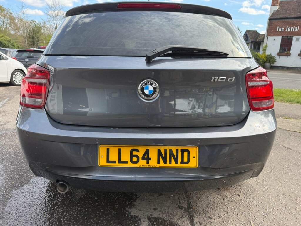 BMW 1 Series 2.0 116D Sport Euro 5 Ss LL64NND Grey #6