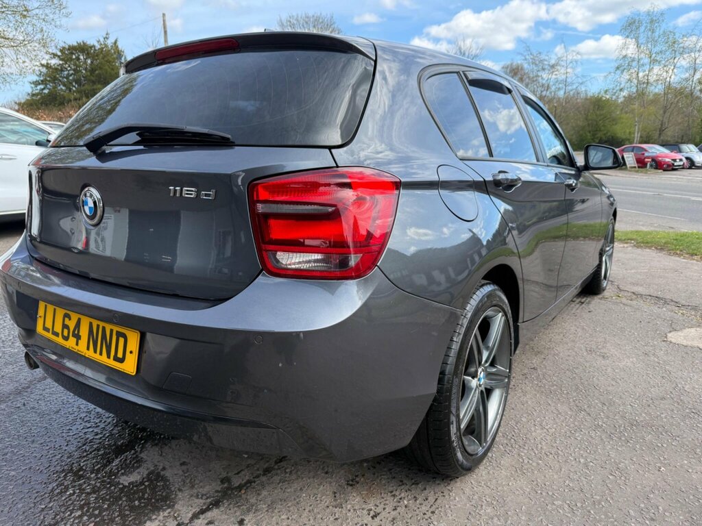 BMW 1 Series 2.0 116D Sport Euro 5 Ss LL64NND Grey #5