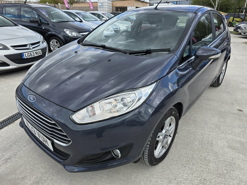 Ford Fiesta 1.0-Fiesta-zetec-5dr ML13VUH Grey #3