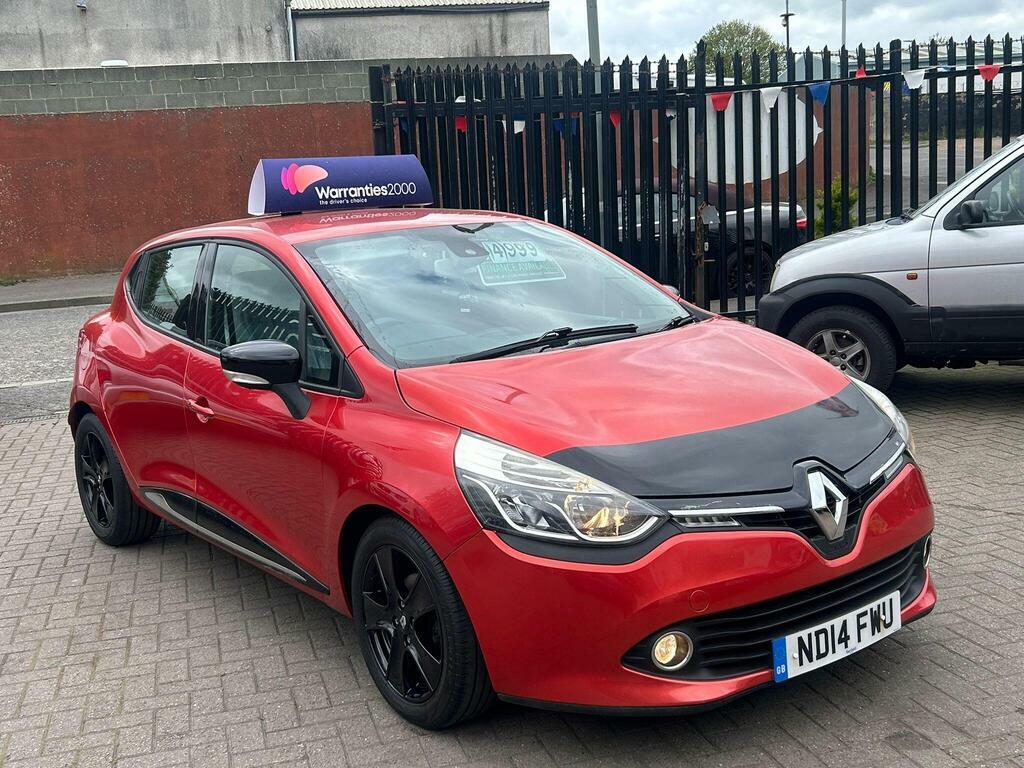 Renault Clio 1.5 Dci Dynamique Medianav Euro 5 S S Red