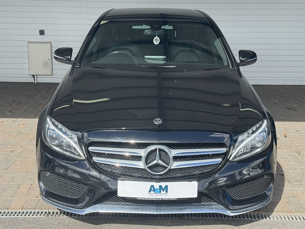 Mercedes-Benz C Class C250d Amg Line U15491358 Ulez LT67WGX Black #2