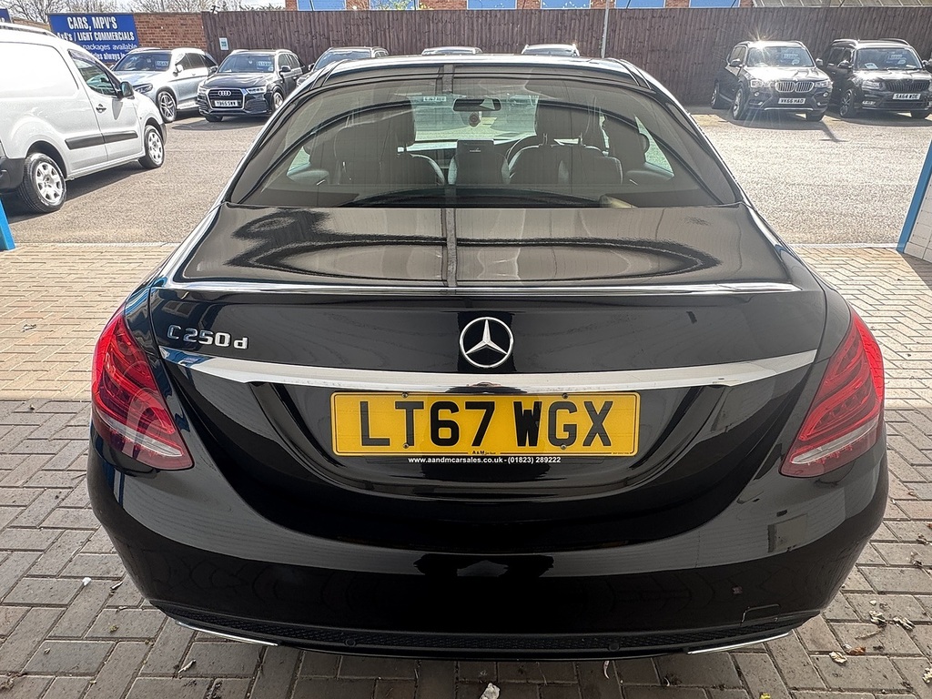 Mercedes-Benz C Class C250d Amg Line U15491358 Ulez LT67WGX Black #4