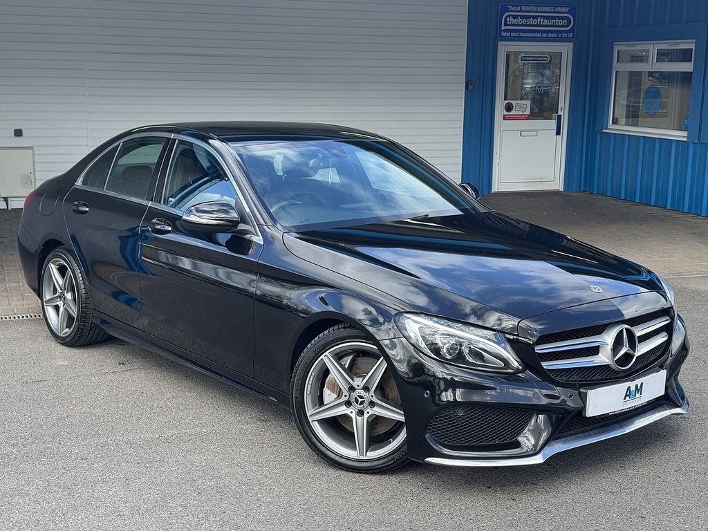 Mercedes-Benz C Class C250d Amg Line U15491358 Ulez Black