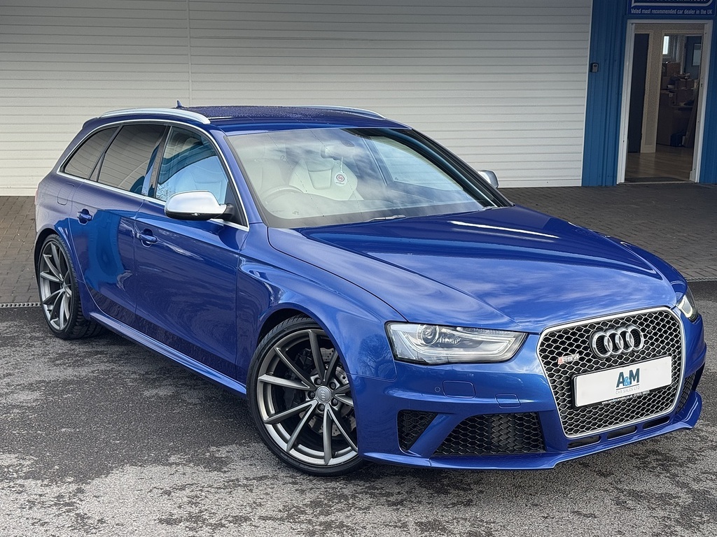 Audi RS4 Avant Fsi V8 U15491447 Ulez Blue