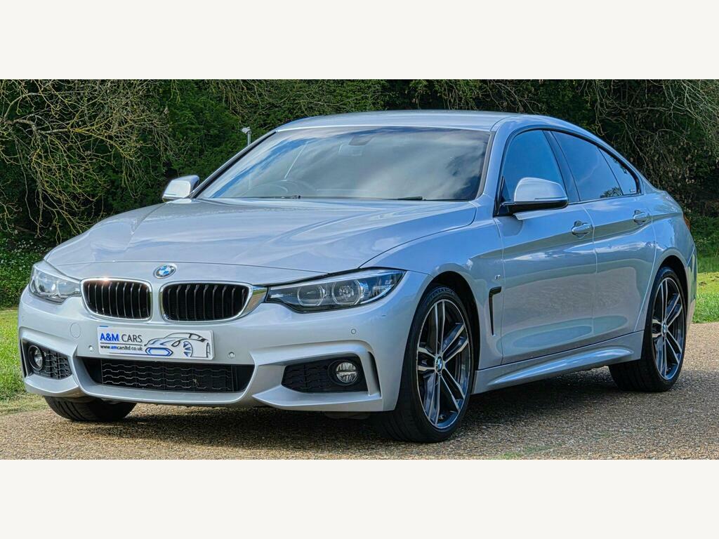 BMW 4 Series Gran Coupe 2.0 420I Gpf M Sport Euro 6 S S Silver