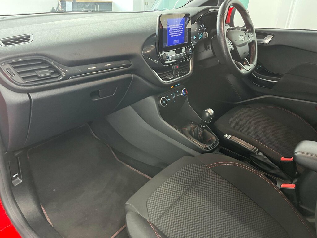 Ford Fiesta 1.0T Ecoboost Mhev St-line Edition Euro 6 Ss FE21ZUC Red #5