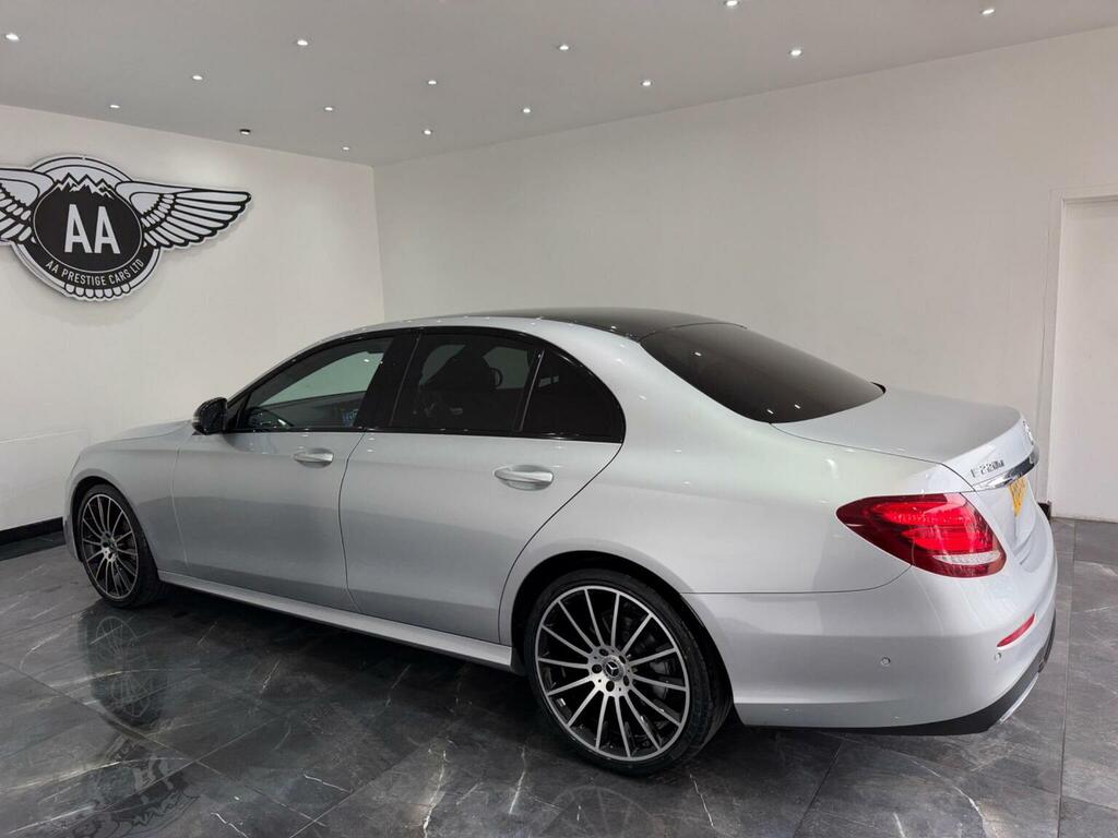 Mercedes-Benz E Class Saloon 2.0 E220d Amg Line Night Edition Premium FH69LUA Silver #4